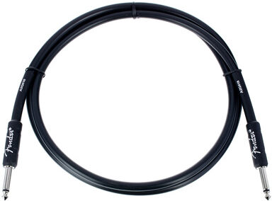 Fender Prof. Cable 1,5m Black Schwarz