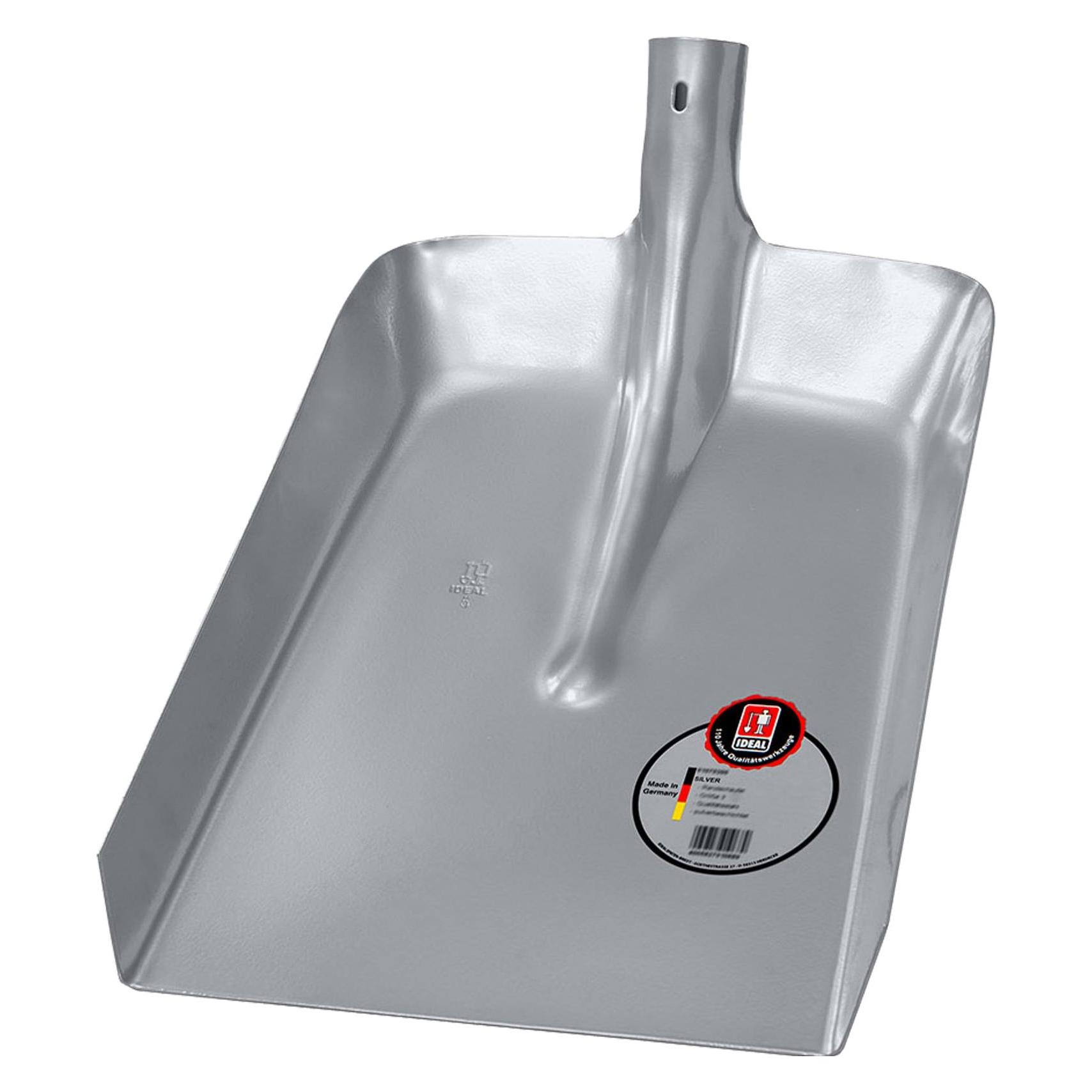 Ideal Randschaufel SILVER Grösse 5 340 x 270 mm Stahlblech (01070500)