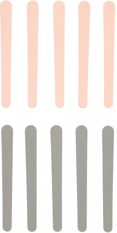 Trisa Manicure Pedicure - Sandblattfeilen Kurz, 12cm, Rosa