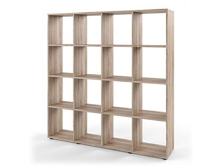 Vicco Raumteiler Karree , Sonoma, 138.5 x 142.5 cm zur flexiblen Raumaufteilung und übersichtlichen Aufbewahrung