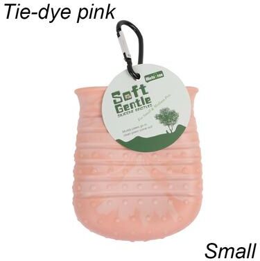 PetsAreLife Portable Dog Foot Washer Scrubber, Paw Cleaning Cup For Large And Medium Dogs, Muddy Dirty Paw Cleaner pink