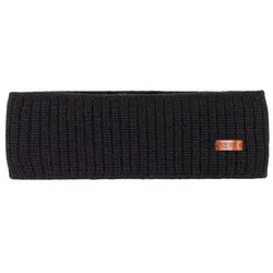 Merino Strick Unisex Stirnband - 99 schwarz ONESIZE