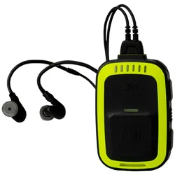 3M PELTOR In-Ear Gehörschutz-Headset, PIC-100 EU mitintegrierter Dichtsitzprüfung, Bluetooth Technologie, Umgebungshörfunktion, Kurzdistanz-Funktechnologie