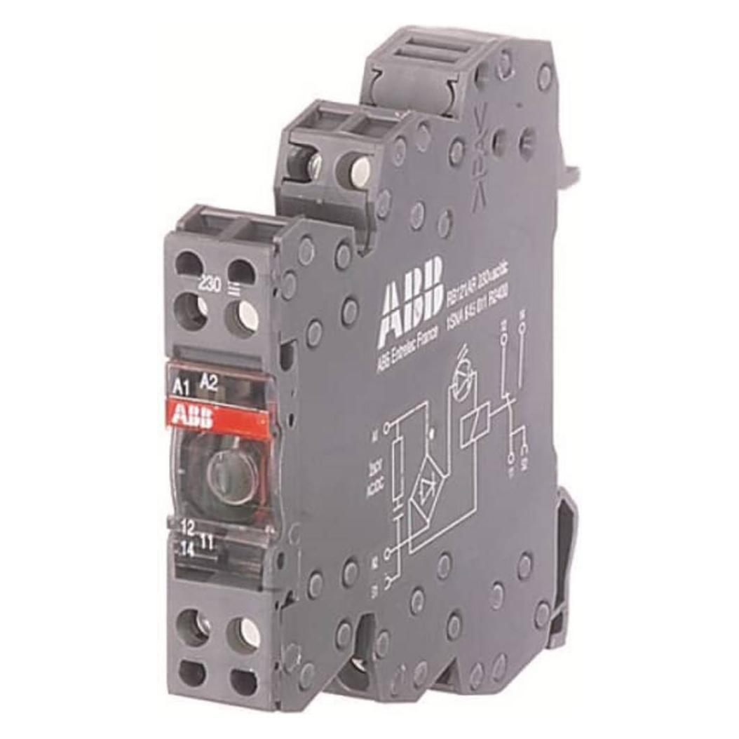 ABB RB122G-230VUC Interface-Relais R600 2We,A1-A2=230VAC/DC,250V/1mA-8A 1SNA645013R2600 (1SNA645013R2600)