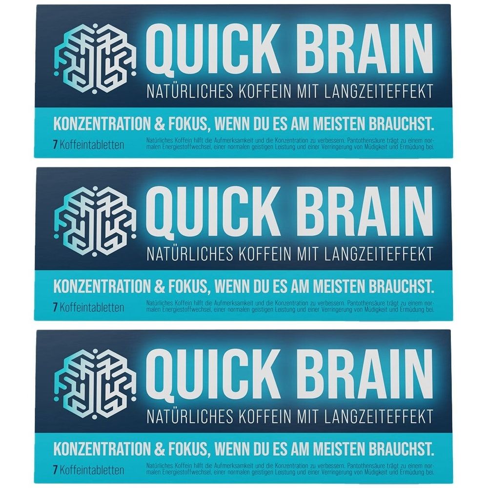 Quick Brain Tabletten 3x 3x7 St