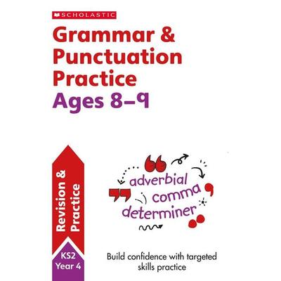 Grammar and Punctuation Practice Ages 8-9, Taschenbuch von Christine Moorcroft, Scholastic, 978-1-4071-4072-8