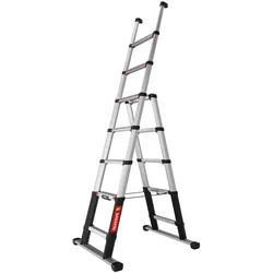 PROREGAL Teleskop-Kombileiter Combi Line 5+2 Stufen