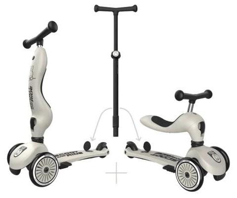 Scoot and Ride Highwaykick 1 step met duwstand Miffy Nijntje wit