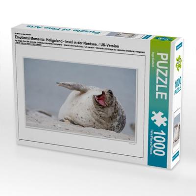 CALVENDO Puzzle Ein Motiv aus dem Kalender Emotional Moments: Heligoland - Insel in der Nordsee. / UK-Version | 1000 Teile Lege-Größe 64x48cm