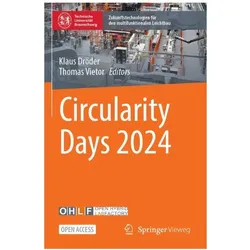 Circularity Days 2024, Fachbücher von Thomas Vietor, Klaus Dröder