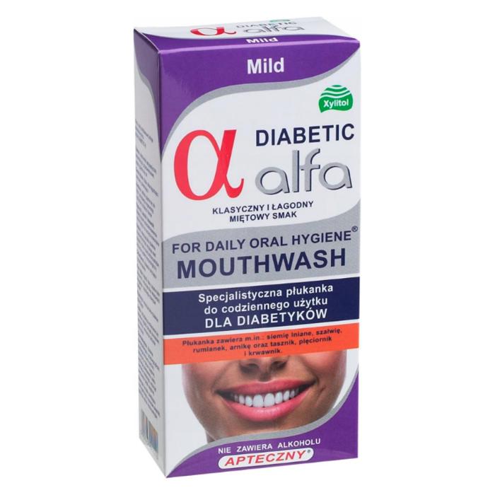 Xylitol Alfa Diabetic Mild Mundes Mundwasser 200 ml - langes Ablaufdatum! (200 ml, Mundwasser) (37019284)