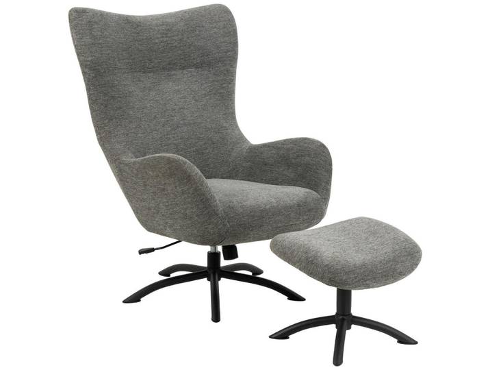 Carryhome Sesselset, Anthrazit, Metall, 76x105x86 cm, Wohnzimmer, Sessel, Sonstige Sessel