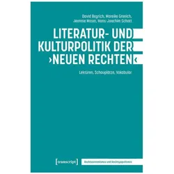 Literatur- und Kulturpolitik der ›Neuen Rechten‹, Fachbücher von David Begrich