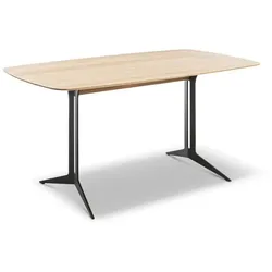 CASEDO Esstisch Villach 140x80 Holz Braun Eiche 140 x 80 cm