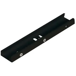 ISOLED 3-Phasen SERIE S1 - Abhängungs-Klammer für Stromschienen, 18cm, Stahl, starr, schwarz ISO-114334