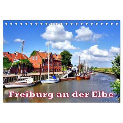 Freiburg an der Elbe (Tischkalender 2027 DIN A5 quer), CALVENDO Monatskalender