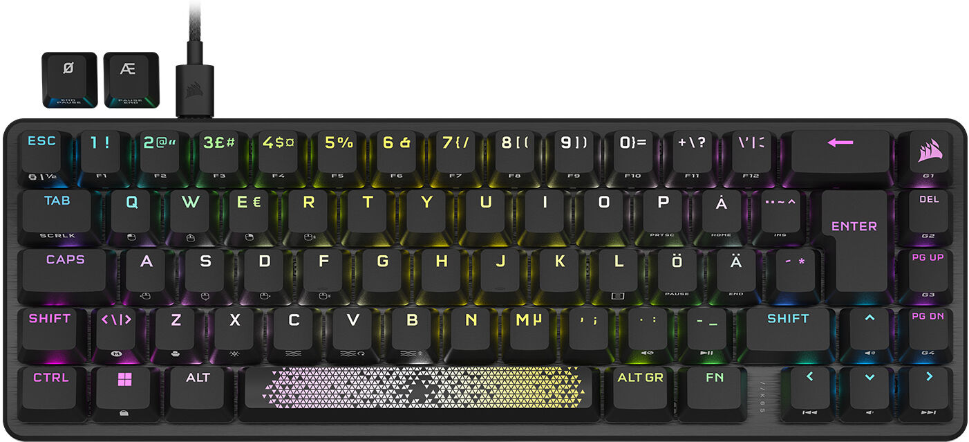 Corsair K65 Pro Mini Rgb Gaming Tangentbord [Corsair Opx] - Svart