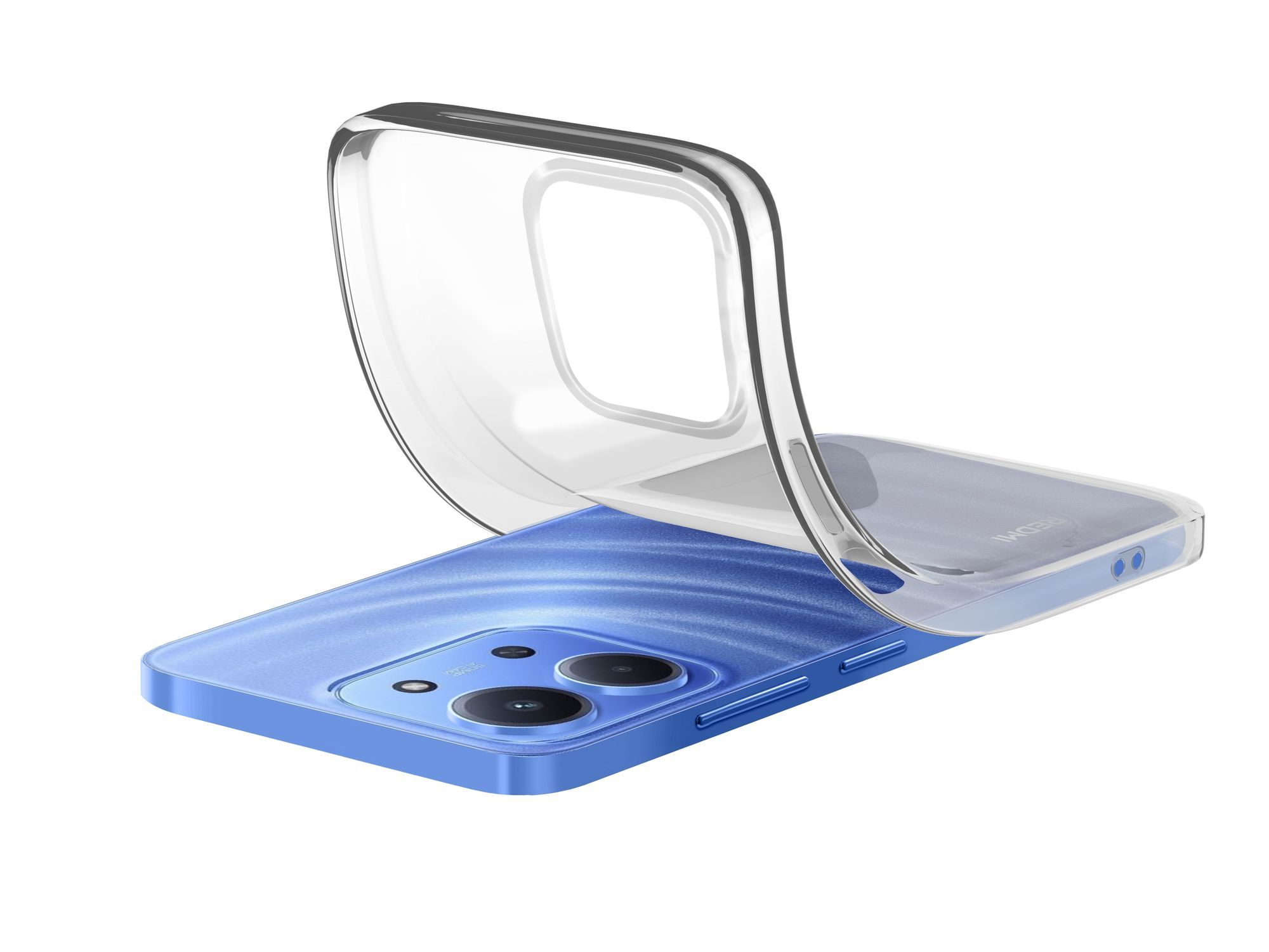 Cellular Line Cover für Redmi 15C Soft (Transparent) SOFTXIAORE15CT