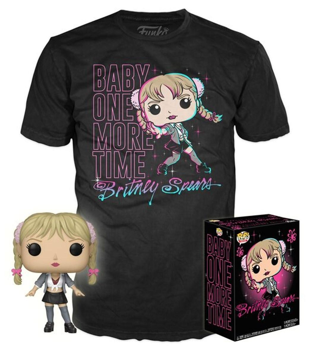 Funko Pop! Britney Spears Exclusieve Set met POP-figuur en T-shirt One More Time