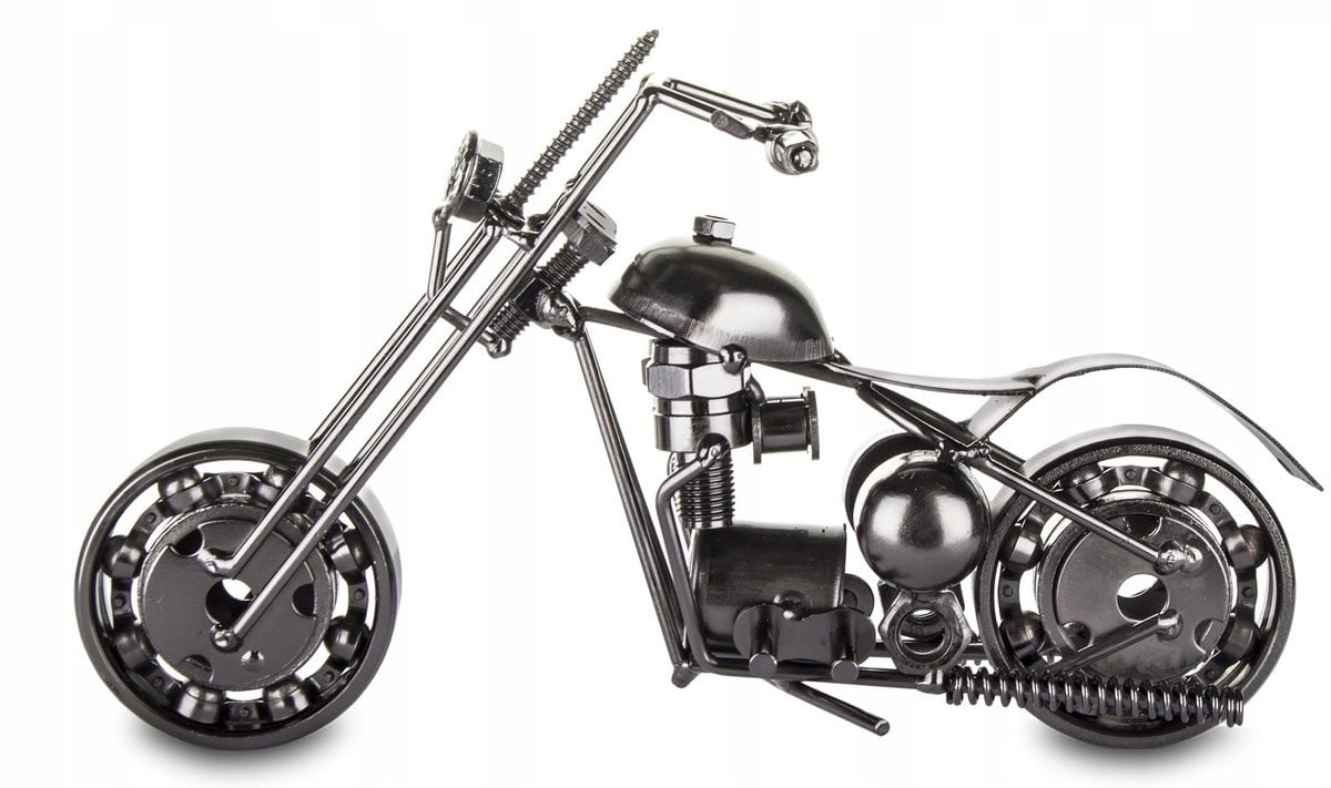 Art-Pol Metalen Motordecoratie in Chopper Stijl voor op tafel