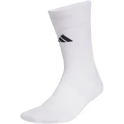 adidas Crew Cushioned Fußballsocken JZ3029 - white/white/black 43-45