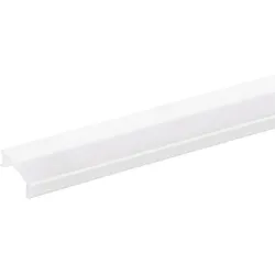 SIGOR Profilabdeckung zu Einbauprofil 12 flach, Wandprofil Up and down 12, Wandprofil Up or down 12, Länge 200cm, bündig, opal SIG-9840801