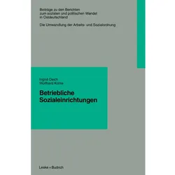 Betriebliche Sozialeinrichtungen, Fachbücher