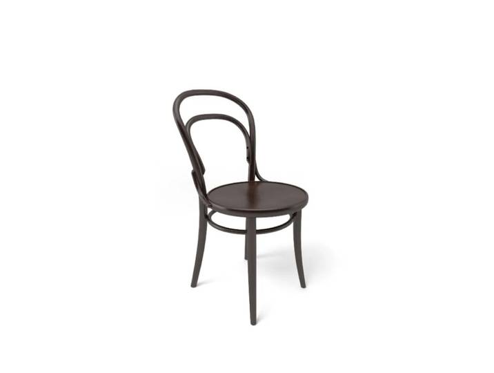 TON Ton no.14 Stuhl Coffee B4-New Fanérsitz