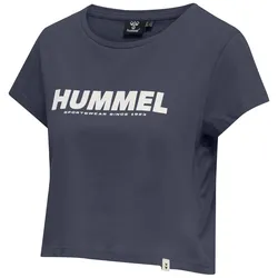 HUMMEL hmlLEGACY WOMAN CROPPED T-SHIRT blue nights S