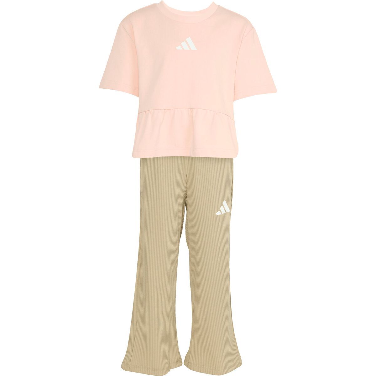 adidas Seasonals Sweat Ruffles SET blush pink-white (A7MT) 140 KD5927-A7MT-520