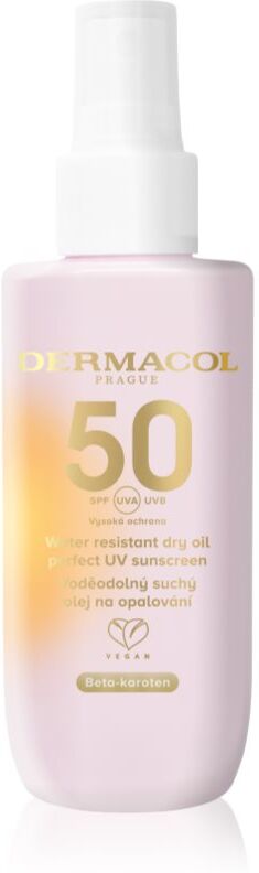 Dermacol Sun huile sèche solaire protectrice waterproof SPF 50 150 ml