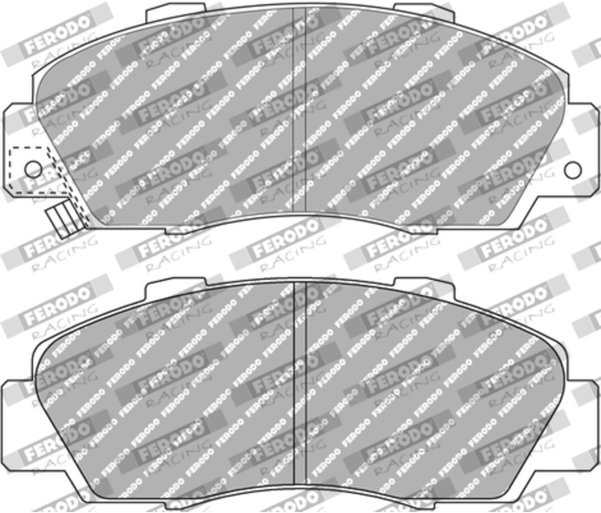 Bremsbelagsatz FERODO Performance FDS905, Vorne