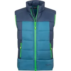 TROLLKIDS Kids Hardanger Vest, Größe 128 in Blau Blau