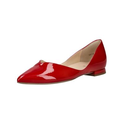Ballerina HÖGL "Högl Ballerinas Leder", Damen, Gr. 36, rot lack, Leder, Schuhe Ballerina