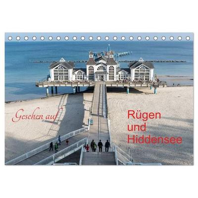 Gesehen auf - Rügen und Hiddensee (Tischkalender 2026 DIN A5 quer), CALVENDO Monatskalender