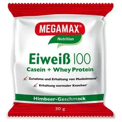 EIWEISS 100 Himbeer Megamax Pulver 30 g