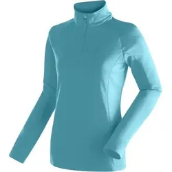 MAIER SPORTS Maier Sports Damen Rollkragen Eva, Größe 48 in Blau 351