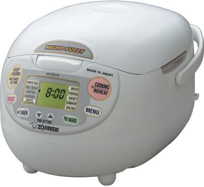 Zojirushi 5.5-cup Neuro Fuzzy Rice Cooker and Warmer NS-ZCC10 - 5.5 Cup