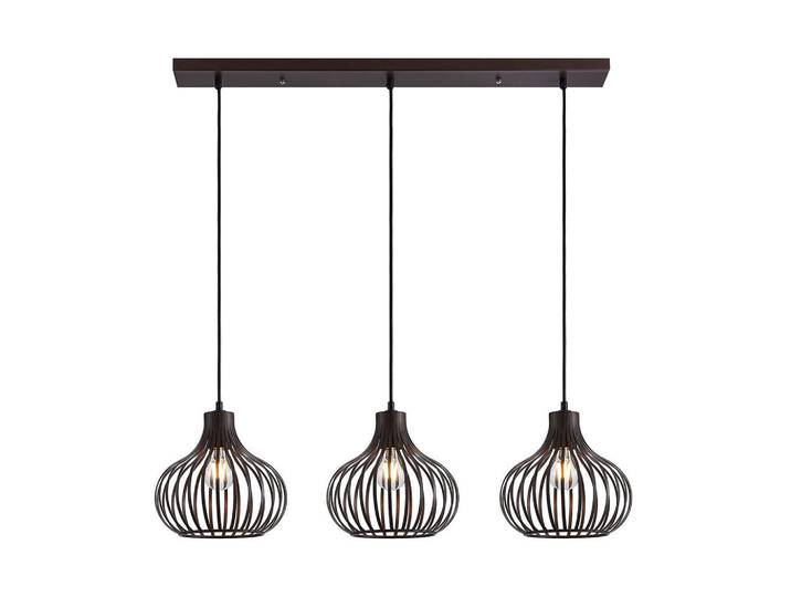 Marama Hängeleuchte, Rostfarben, Metall, 30x150x105 cm, CE, Lampen & Leuchten, Innenbeleuchtung, Hängeleuchten, Pendelleuchten