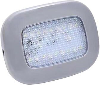 Everyday Crate USB Rechargeable Magnetic Car Roof Light Portable LED Reading Light For Car Home And Camping grey