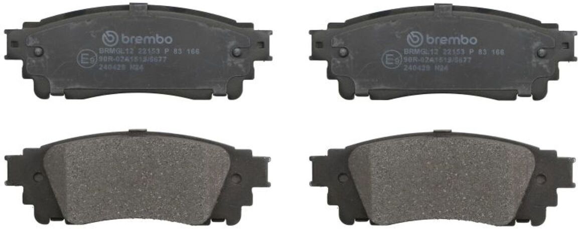 Bremsbelagsatz BREMBO P 83 166
