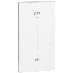 BTicino KW42M2 LivingNow 2M Taste für Licht-Wandsender with Netatmo White