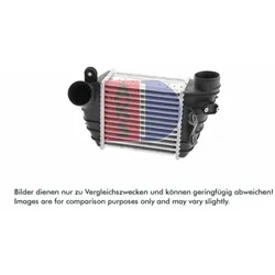 Ladeluftkühler AKS DASIS 487016N für Audi TT (8N3_8N9) 1.8T Quattro Roadster