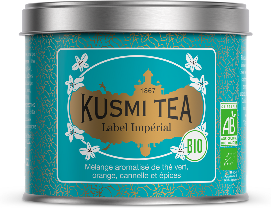 Imperial Label bio - Grüner tee Gewürze, zimt, bio - Kusmi Tea