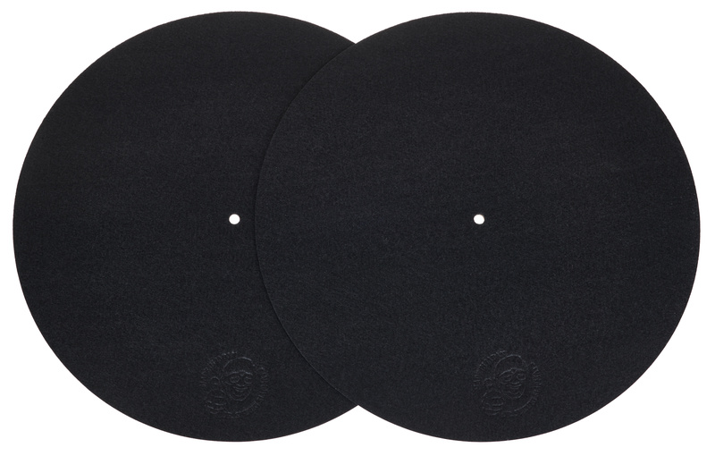 Suzuki 12"Slipmats Mix-Edition Black nero
