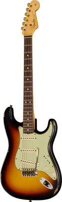 Fender 63 Strat Relic 3TSB MBDB 3 Color Sunburst