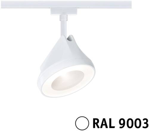 Paulmann Arena Hochvolt-Schienensystem-Leuchte URail LED fest eingebaut 15W LED Signal-Weiß