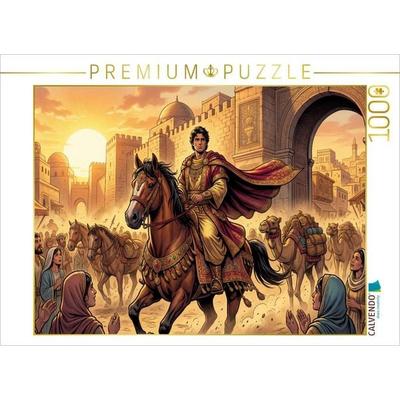 CALVENDO Puzzle Ben Hur kehrt reich und mächtig zurück | 1000 Teile Lege-Größe 64x48cm Foto-Puzzle für glückliche Stunden, von , Calvendo Puzzle