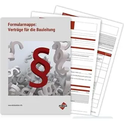 Formularmappe: Verträge für die Bauleit, Fachbücher