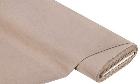 Baumwoll-Molton "Nora", taupe
